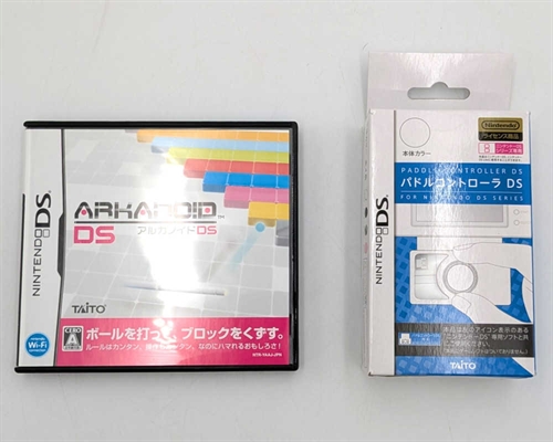 Arkanoid - Med Paddle Controller - Japansk Udgave - Nintendo DS (A Grade) (Genbrug)